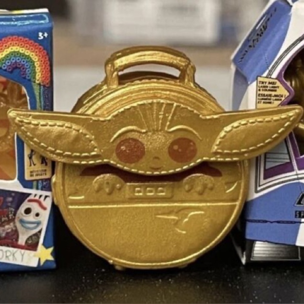 Mini Brands Disney Gold Baby Yoda RARE
